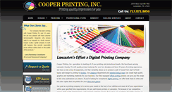 Desktop Screenshot of cooperprinting.net